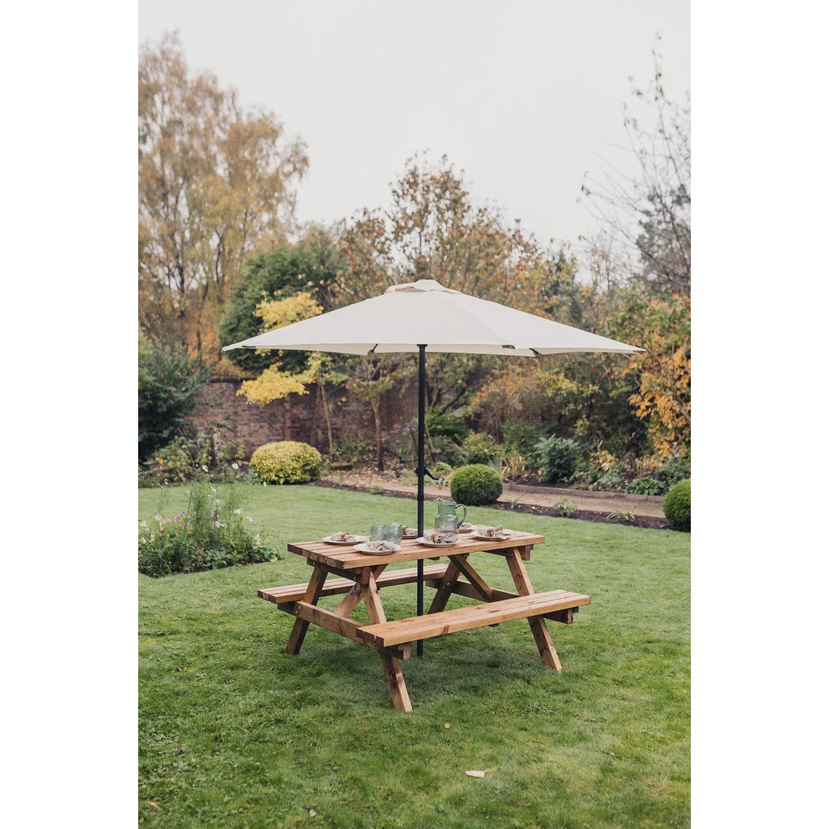 Valley Garden Picnic Table by Churnet Valley - 4 Seats - VPT103 - Image 11