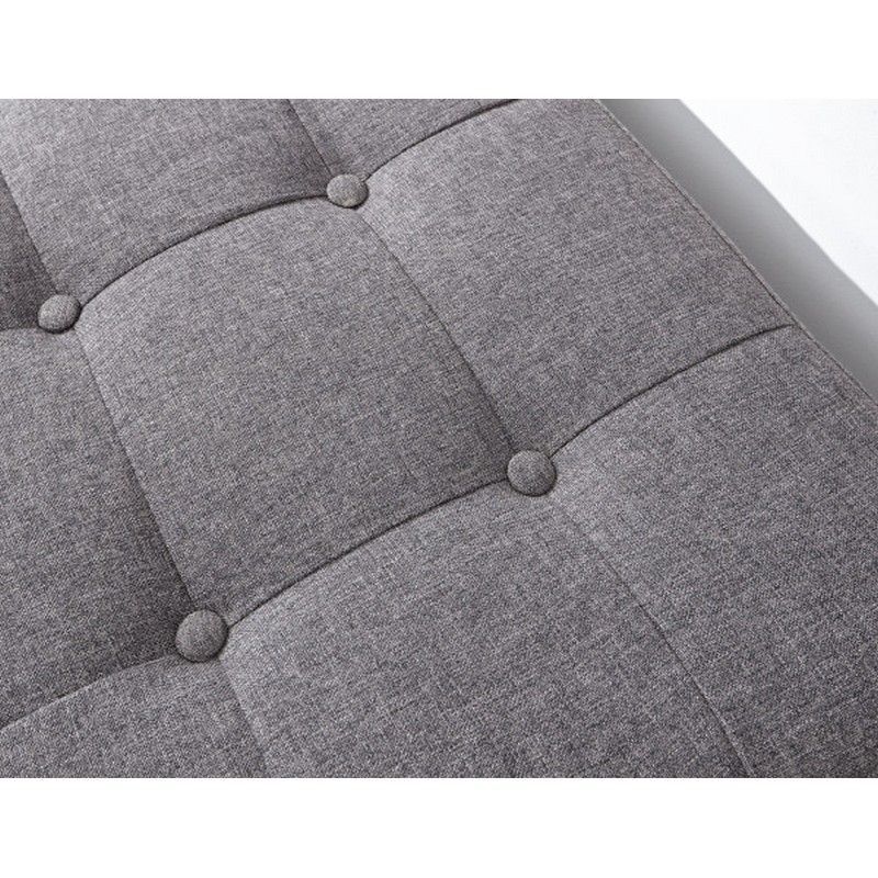 Verona Window Seat Fabric Dark Grey - Image 4