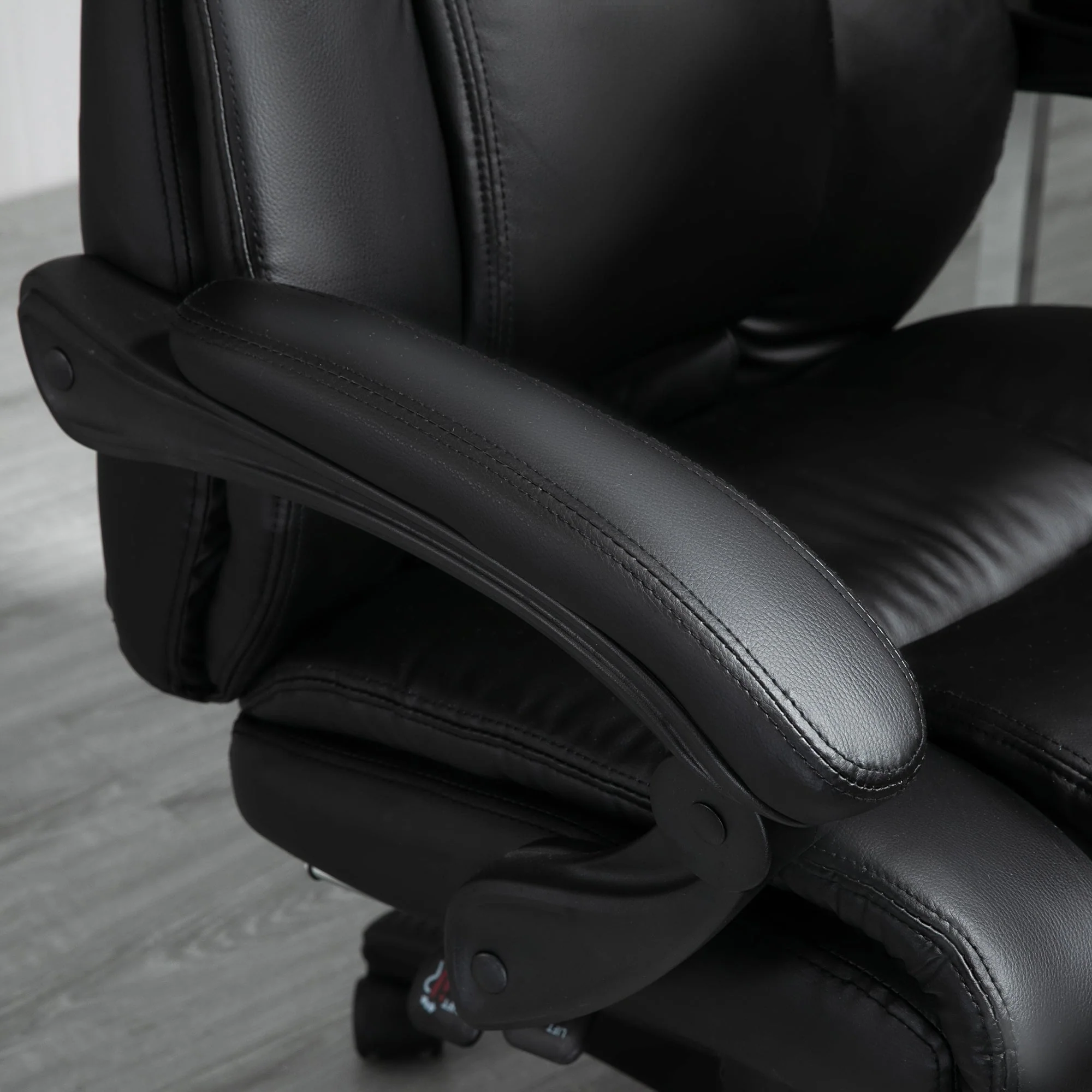Vinsetto Executive Home Office Chair Swivel High Back Recliner PU Leather Ergonomic Chair - Image 8