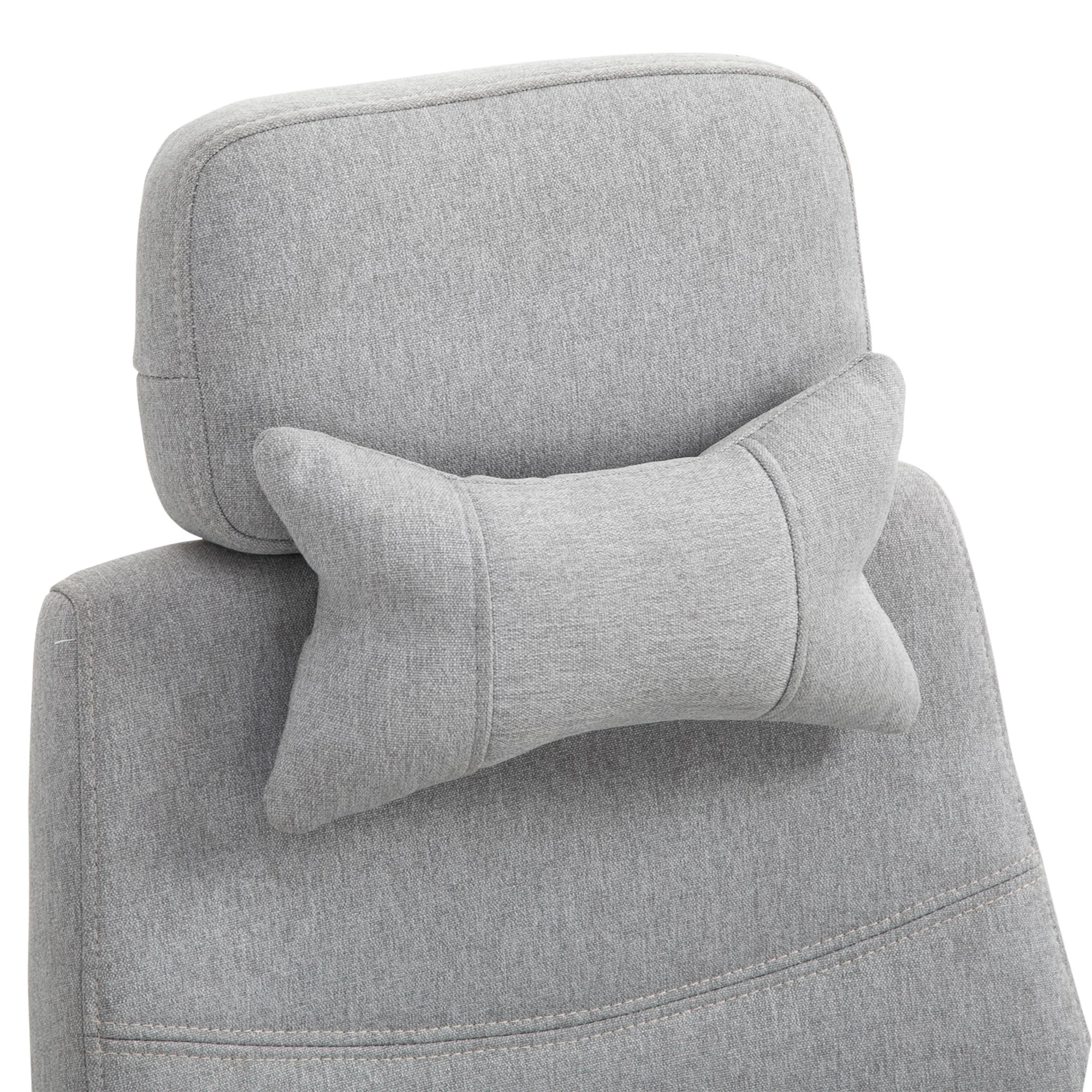 Vinsetto High Back Home Office Chair with Footrest - Image 8