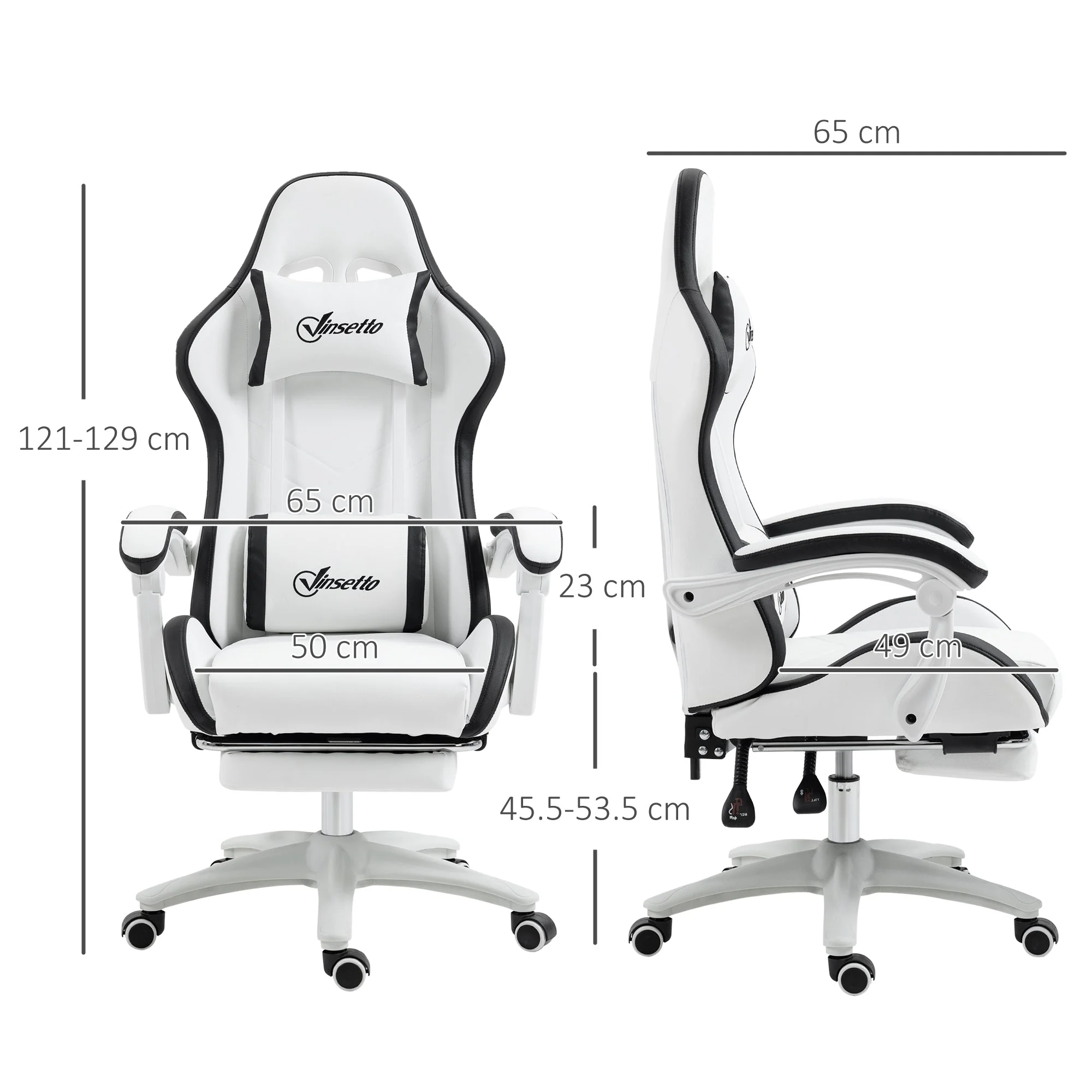 Vinsetto Racing Gaming Chair - Image 3
