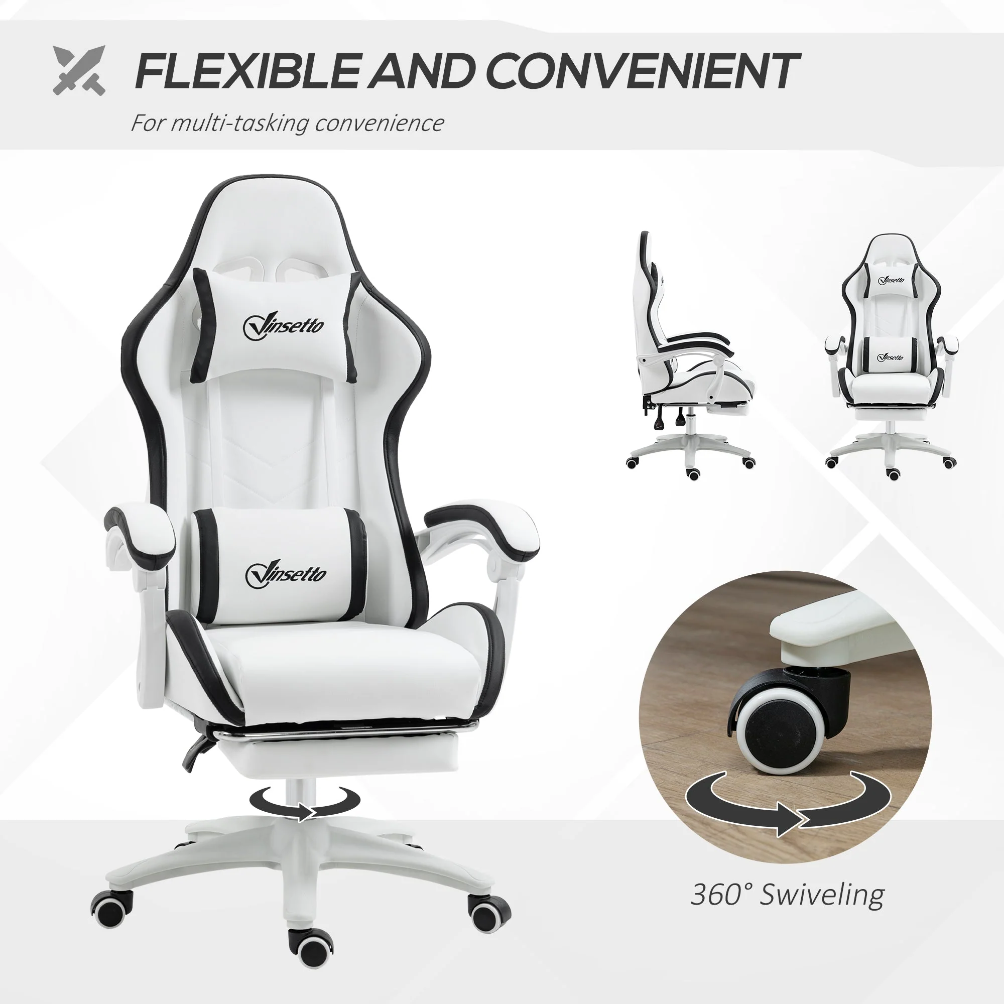 Vinsetto Racing Gaming Chair - Image 6