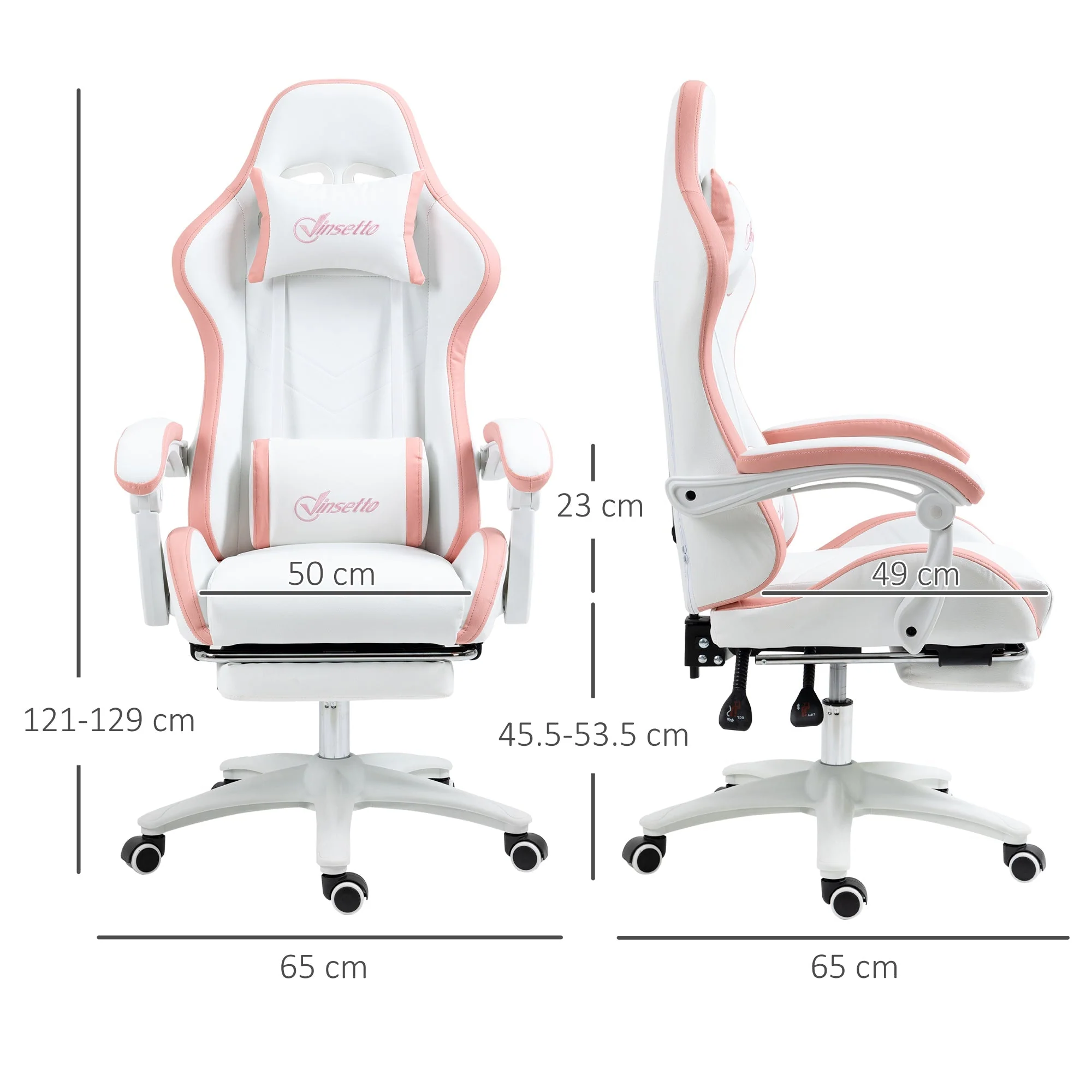 Vinsetto Racing Gaming Chair - Image 3