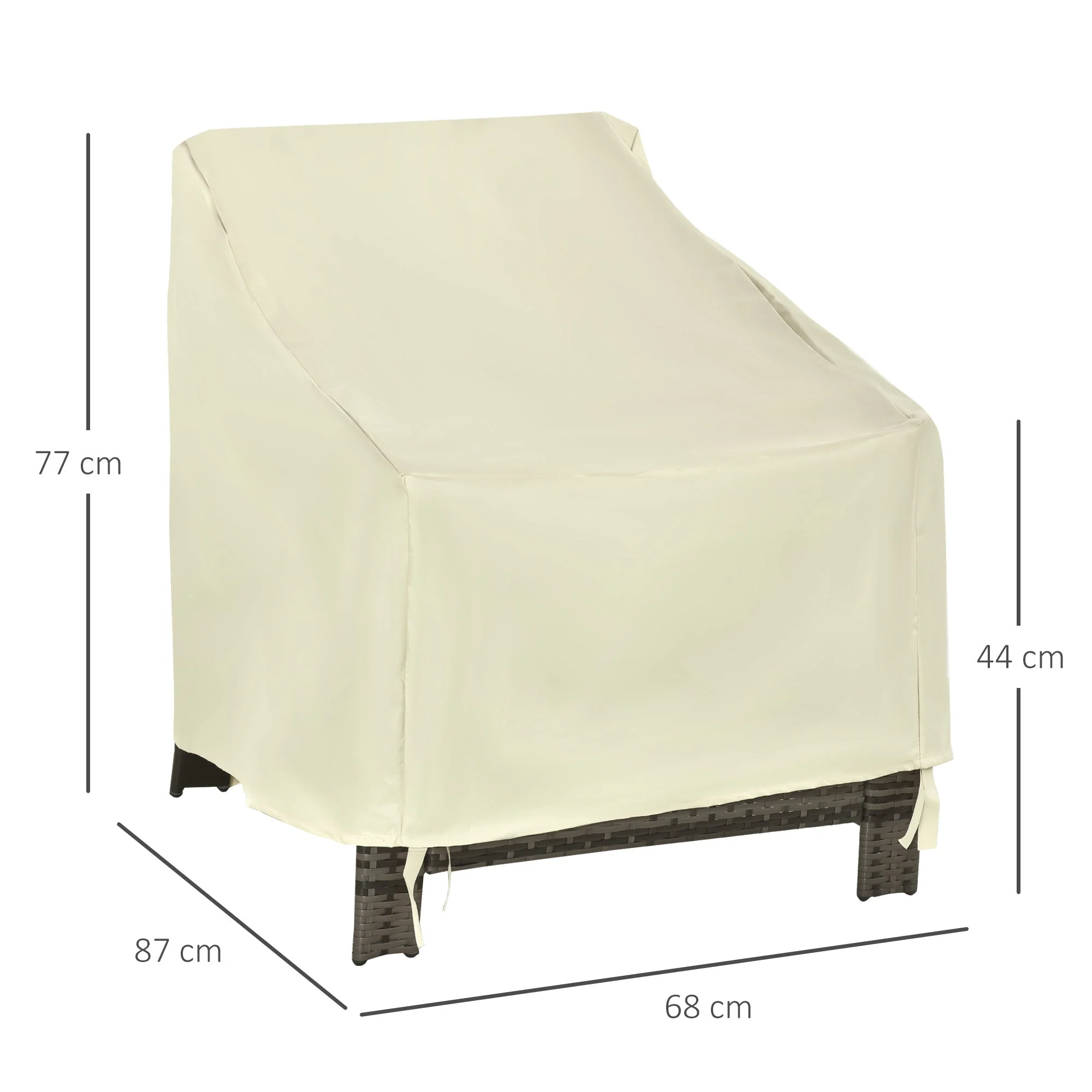 Waterproof Furniture Cover For Single Chair - Image 3
