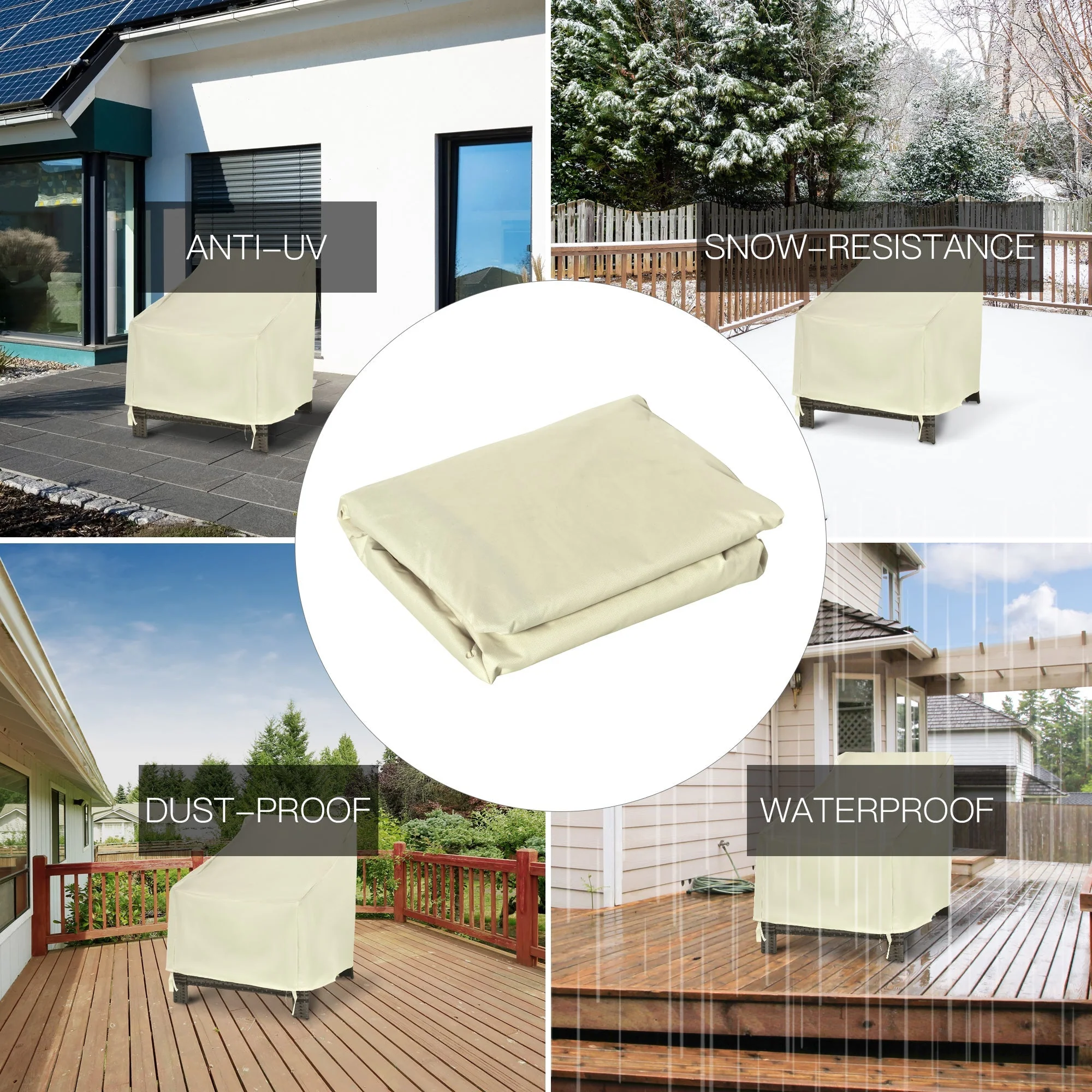 Waterproof Furniture Cover For Single Chair - Image 6