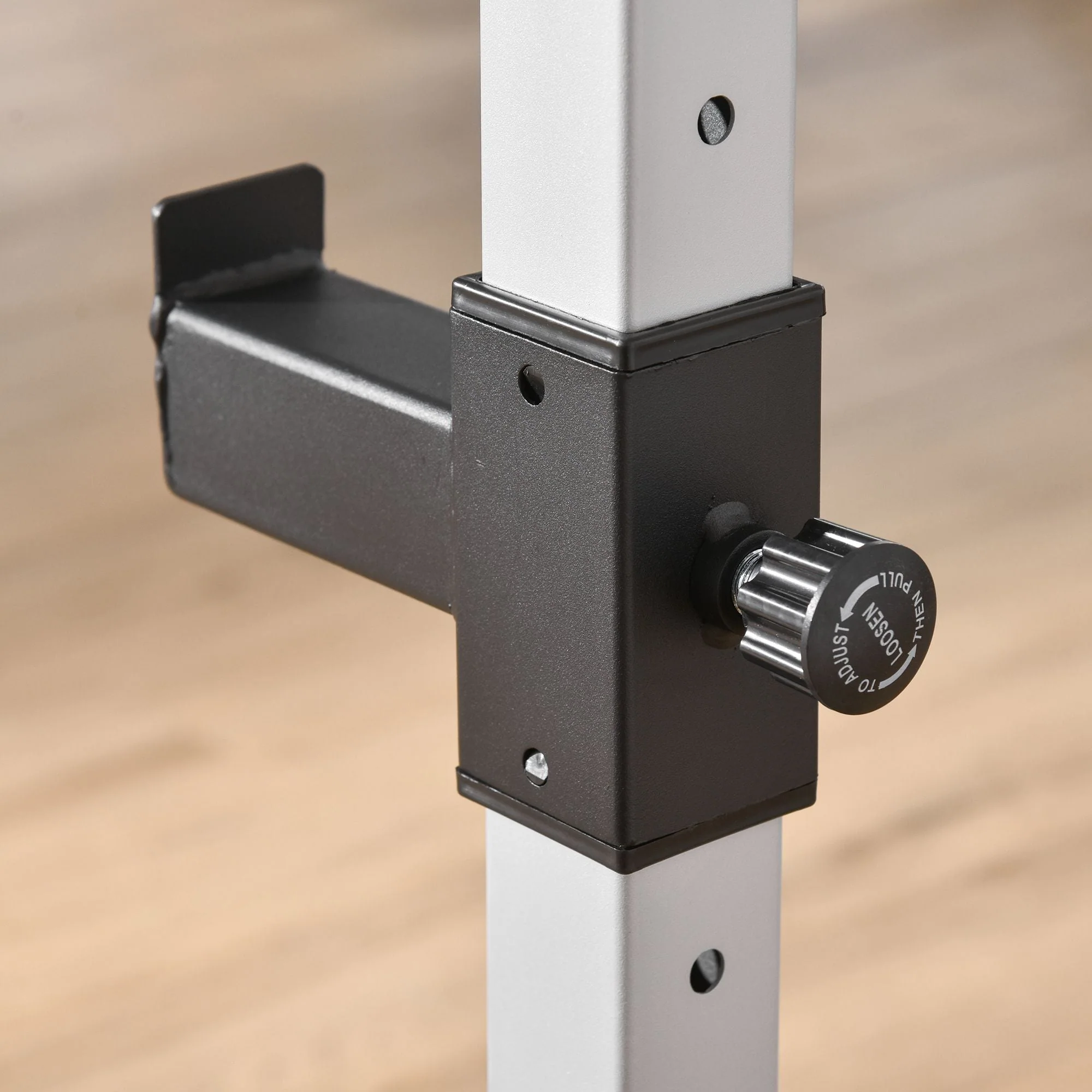 Weights Bar Barbell Rack Squat Stand Adjustable Portable Weight Lifting Suitable For Home Gym Training Work Out - Image 8