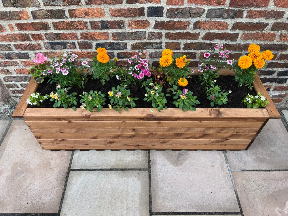 Willoughby Garden Trough Planter by Charles Taylor - 161cm - Image 11