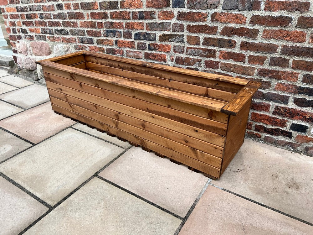 Willoughby Garden Trough Planter by Charles Taylor - 161cm - Image 2
