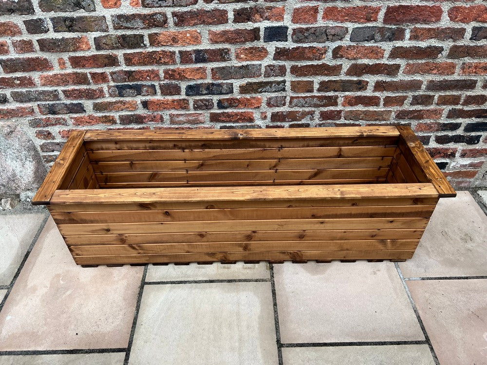 Willoughby Garden Trough Planter by Charles Taylor - 161cm - Image 7