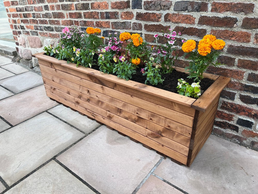 Willoughby Garden Trough Planter by Charles Taylor - 161cm - Image 8
