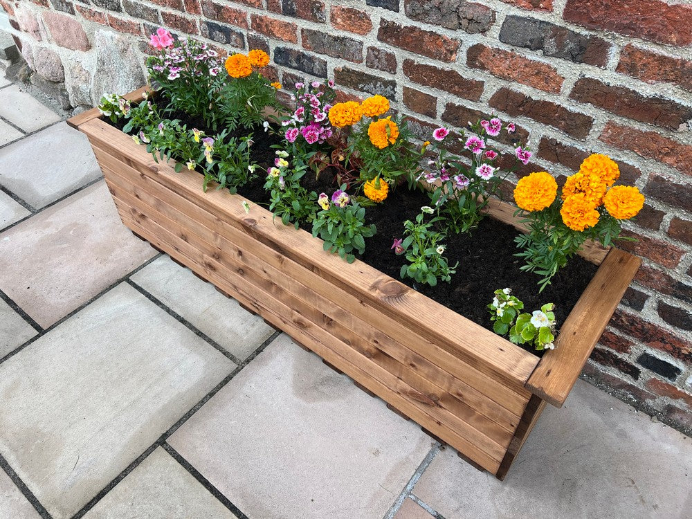 Willoughby Garden Trough Planter by Charles Taylor - 161cm - Image 9