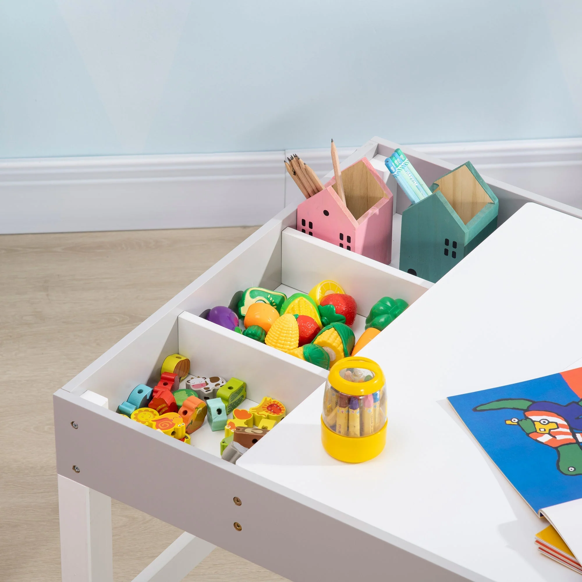 ZONEKIZ Kids Table and Chair Set - Image 7